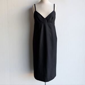 Babaton Cashmere/Wool Blend Sheath Midi Dress